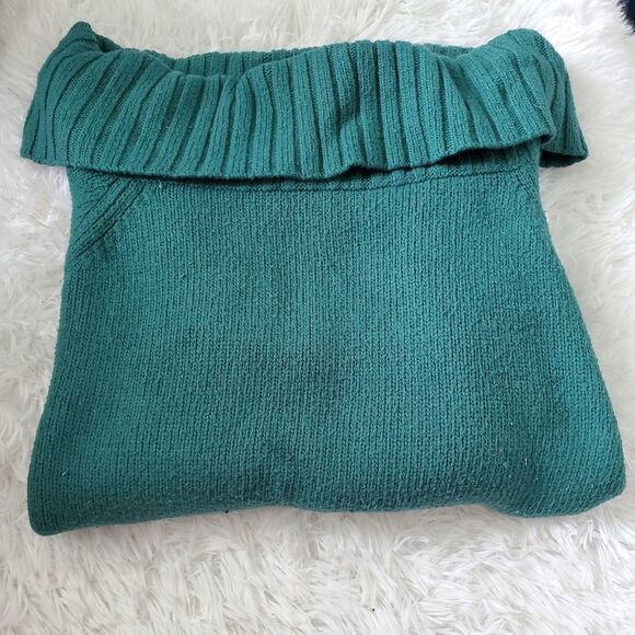 Old Navy Green Cowl Neck Pullover Sweater Size XL - Picture 4 of 8